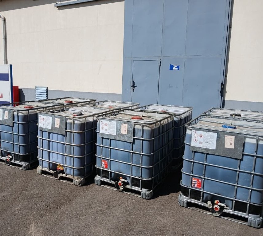 IBC tote storage