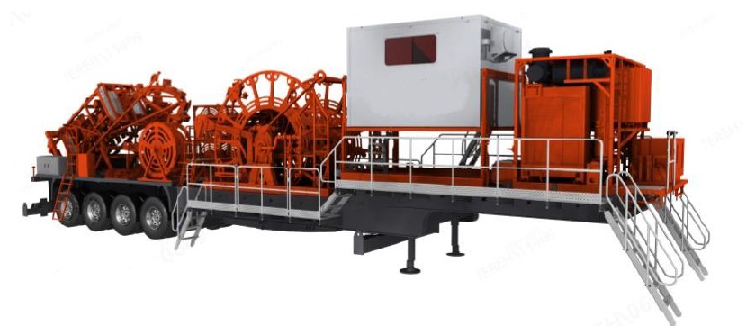 Trailer Mounted Coiled Tubing Unit – Model LGT360